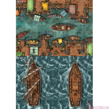 Книга карт для НРІ «Морські пригоди»