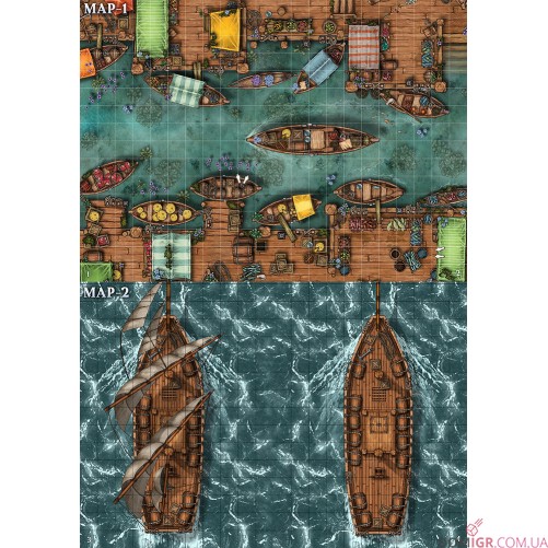 Книга карт для НРІ «Морські пригоди»