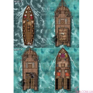 Книга карт для НРІ «Морські пригоди»