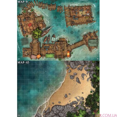 Книга карт для НРІ «Морські пригоди»