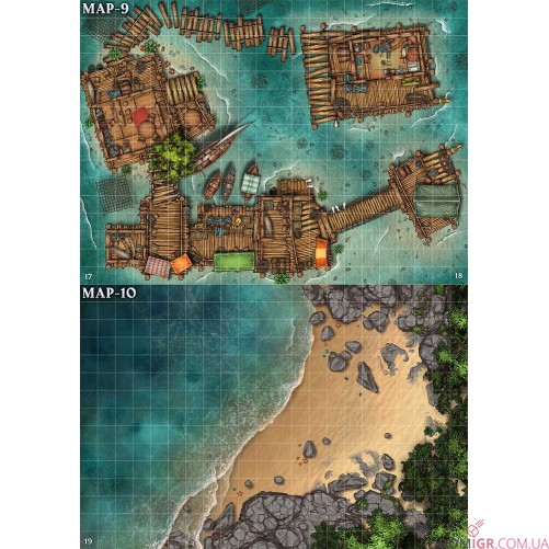 Книга карт для НРІ «Морські пригоди»