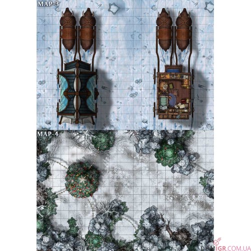 Книга карт для НРІ «Зимові мапи»