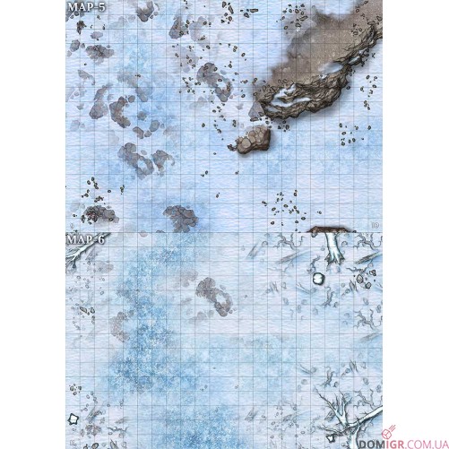 Книга карт для НРІ «Зимові мапи»