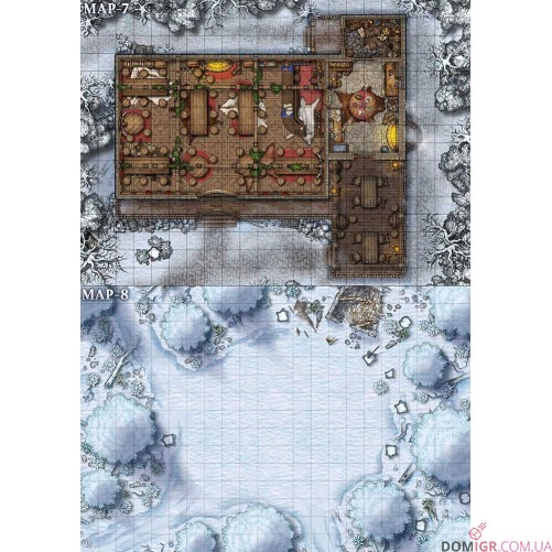 Книга карт для НРІ «Зимові мапи»