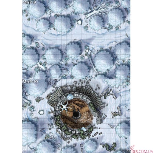 Книга карт для НРІ «Зимові мапи»