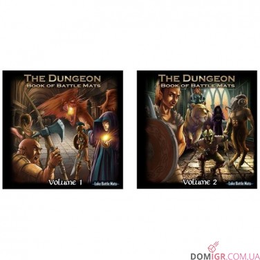 The Dungeon Books of Battle Mats 
