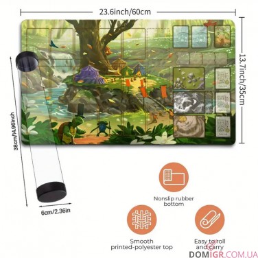 Купити Everdell Playmat (Bellfaire art) + футляр (неофіційний) Everdell Playmat (Bellfaire art) + футляр (неофіційний)