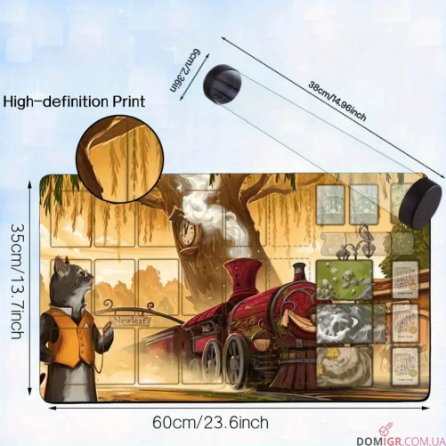 Everdell Playmat (Newleaf art) + футляр (неофіційний)