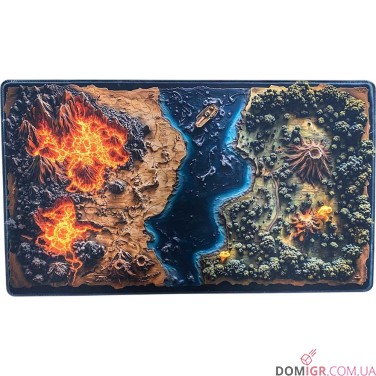 Playmat 60x35 — Earth and Water