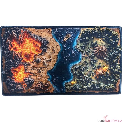 Playmat 60x35 — Earth and Water
