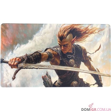 Playmat 60x35 — Llanowar