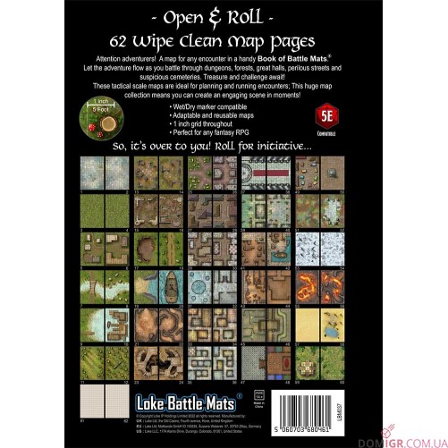 Giant Book of Battle Mats: Revised Edition