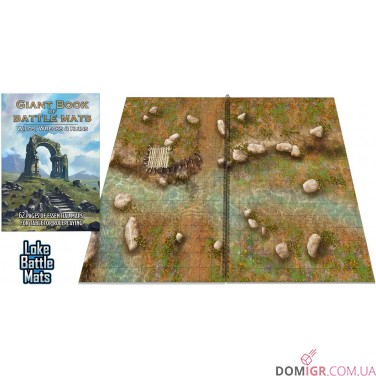 Giant Book of Battle Mats: Wilds, Wrecks & Ruins