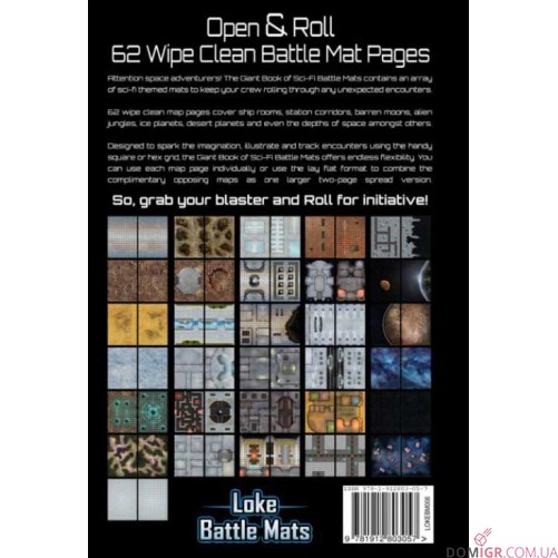 The Giant Book of Sci-Fi Battle Mats