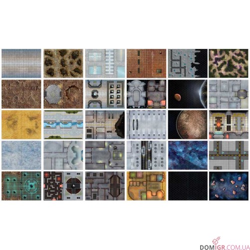 The Giant Book of Sci-Fi Battle Mats