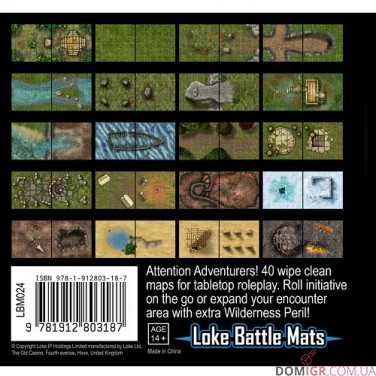The Little Book of Battle Mats — Wilderness Edition