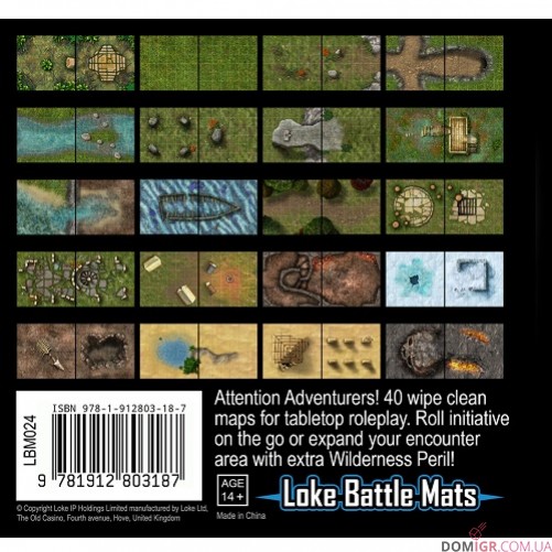 The Little Book of Battle Mats — Wilderness Edition