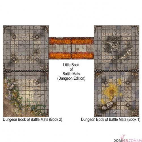The Little Book of Battle Mats - Dungeon Edition