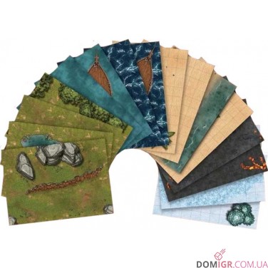 Купити Поля для бою НРІ — 16 шт. Поля для бою НРІ — 16 шт.