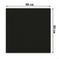 Fabric Playmat - Black 80x80 cm with carrybag