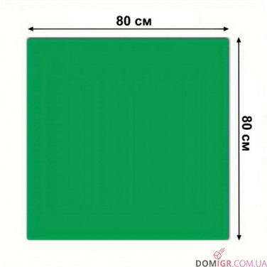 Купити Fabric Playmat - Green 80x80 cm with carrybag Fabric Playmat - Green 80x80 cm with carrybag