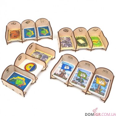 Catan + доповнення — Склад ресурсів