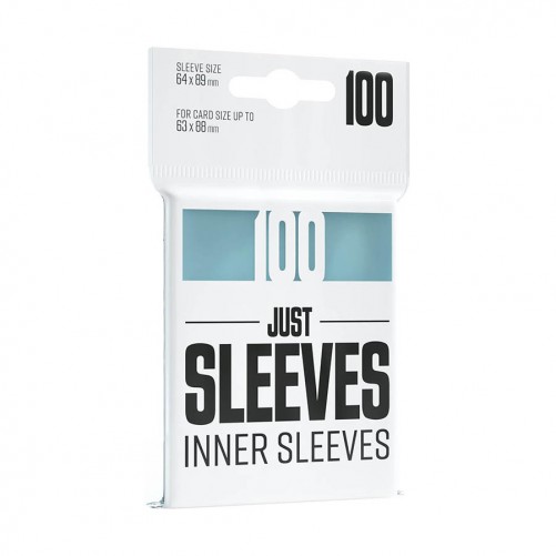 Just Sleeves: Inner Sleeves 64x89 - Протекторы 100шт
