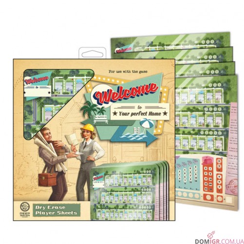 Welcome To...: Dry Erase Sheet Pack