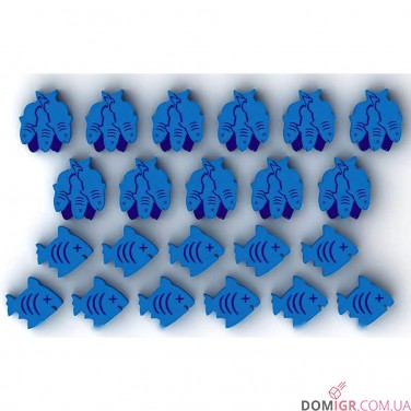 Острів котів — Набір делюкс-рибки Bag'o'fish