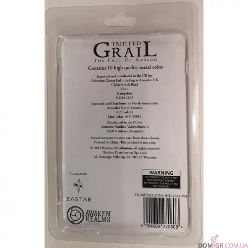 Tainted Grail: Metal Coins