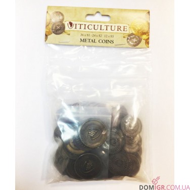 Viticulture - Metal Coins