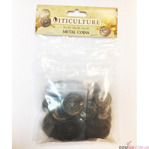 Viticulture - Metal Coins