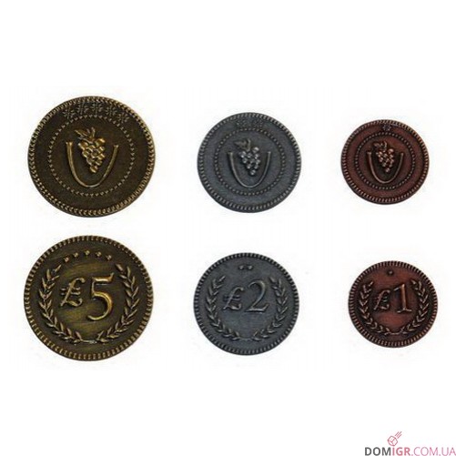 Viticulture - Metal Coins