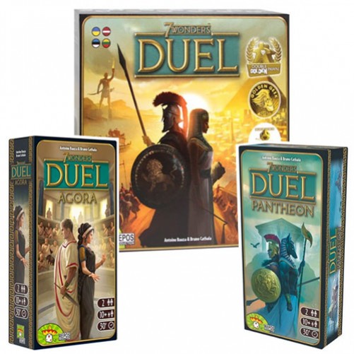 7 Чудес: Дуель + доповнення Пантеон і Агора - комплект