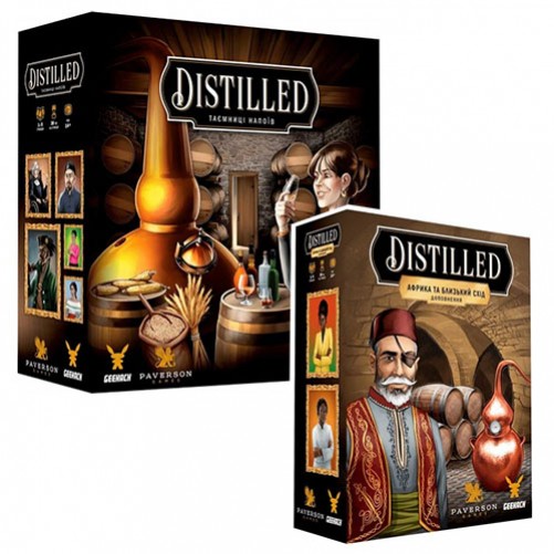 Distilled: Таємниці напоїв + доповнення Африка та Близький Схід - комплект