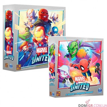 Marvel United + Доповнення - комплект