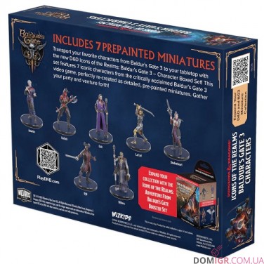 Baldur's Gate 3 Character Boxed Set - D&D Icons of the Realms
