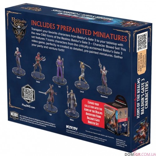 Baldur's Gate 3 Character Boxed Set - D&D Icons of the Realms
