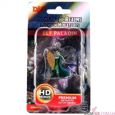 Female Elf Paladin - D&D Icons of the Realms Premium Figures