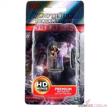 Female Half-Elf Bard - D&D Icons of the Realms Premium Figures