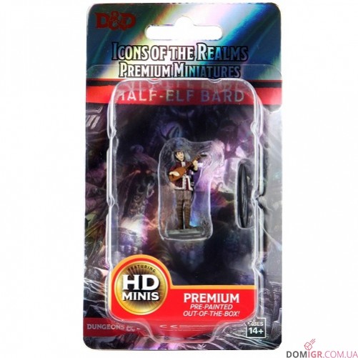 Female Half-Elf Bard - D&D Icons of the Realms Premium Figures