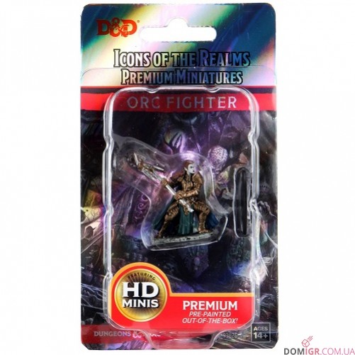 Female Half-Orc Fighter - D&D Icons of the Realms Premium Figures