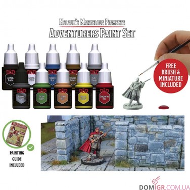 Adventurers Paint Set - D&D Nolzur's Marvelous Pigments