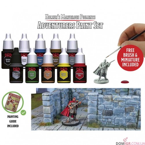 Adventurers Paint Set - D&D Nolzur's Marvelous Pigments