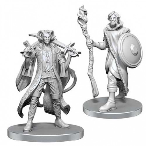 Mollymauk Tealeaf and Caduceus Clay - Critical Role Miniatures
