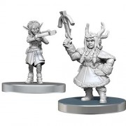 Veth Brenatto and Nott the Brave - Critical Role Miniatures