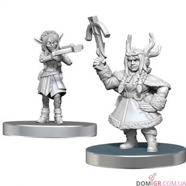 Veth Brenatto and Nott the Brave - Critical Role Miniatures