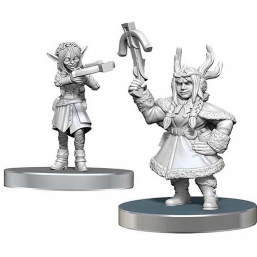 Veth Brenatto and Nott the Brave - Critical Role Miniatures