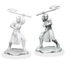 Female Half-Elf Echo Knight and Echo - Critical Role Miniatures - W1