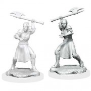 Female Half-Elf Echo Knight and Echo - Critical Role Miniatures - W1